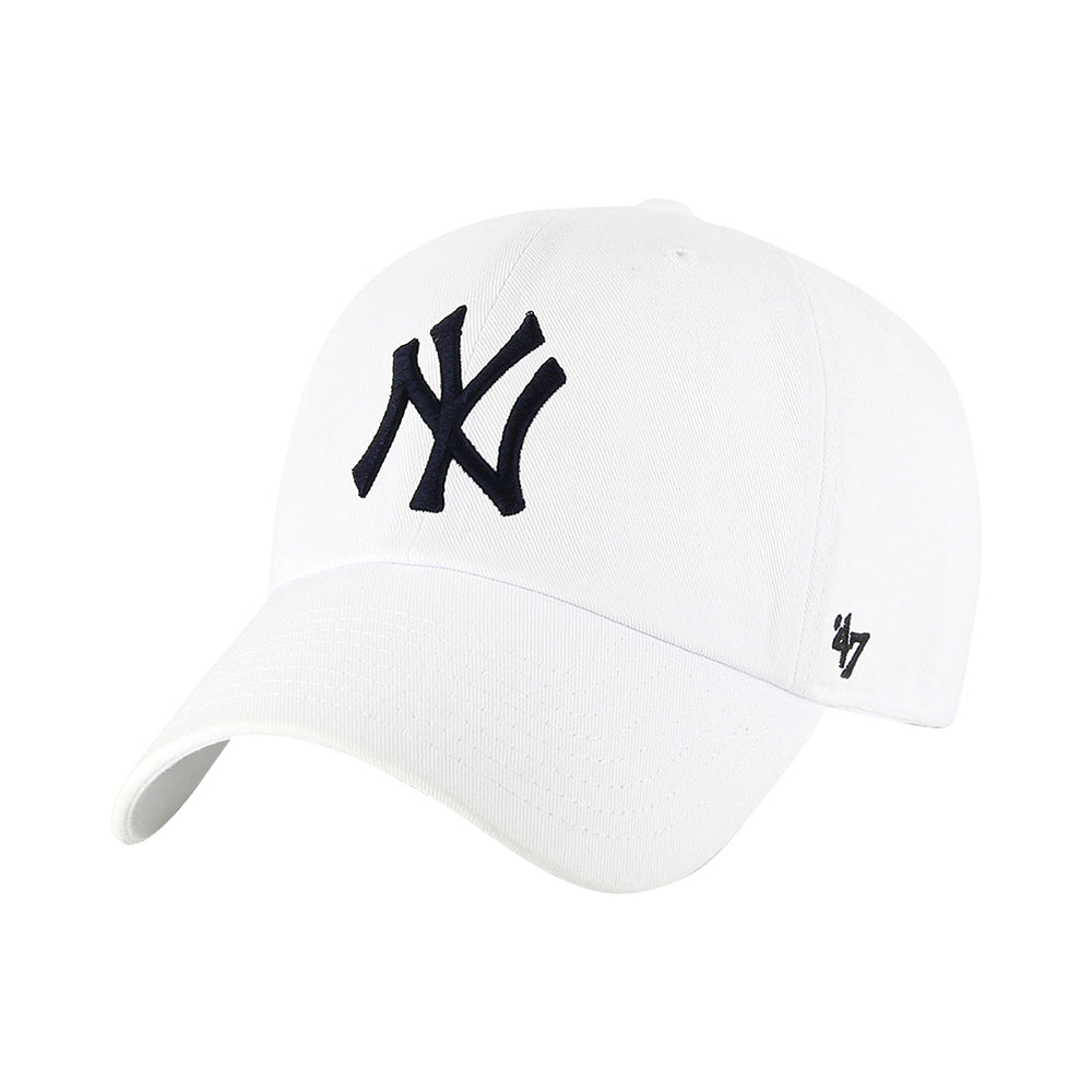 NYY CLEAN UP HAT | WHB-WHITE