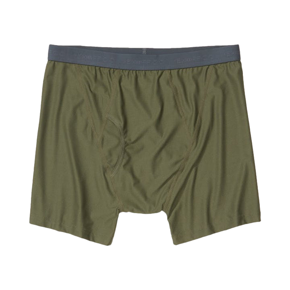 Ex Officio Mens Give-N-Go 2.0 Boxer Underwear in Green Color