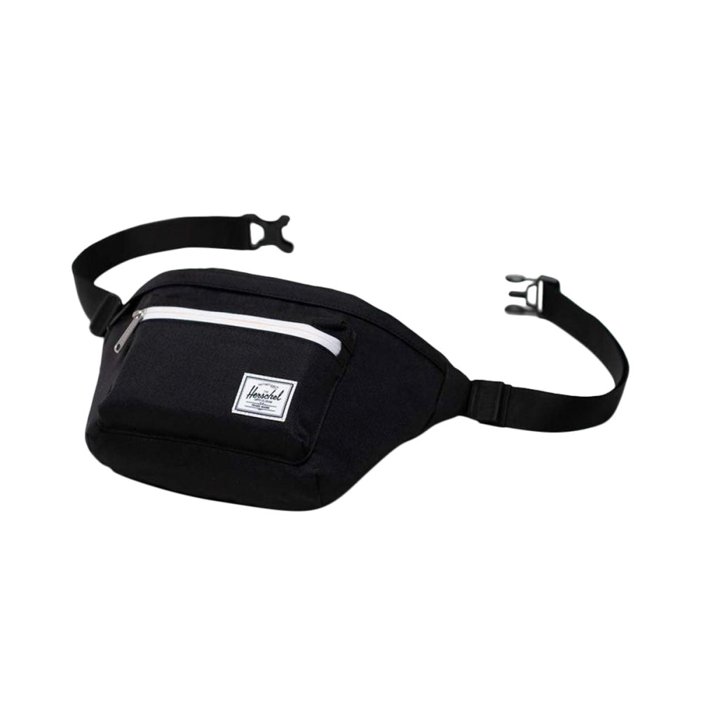 Herschel Pop Quiz Hip Pack Bags in Black Color
