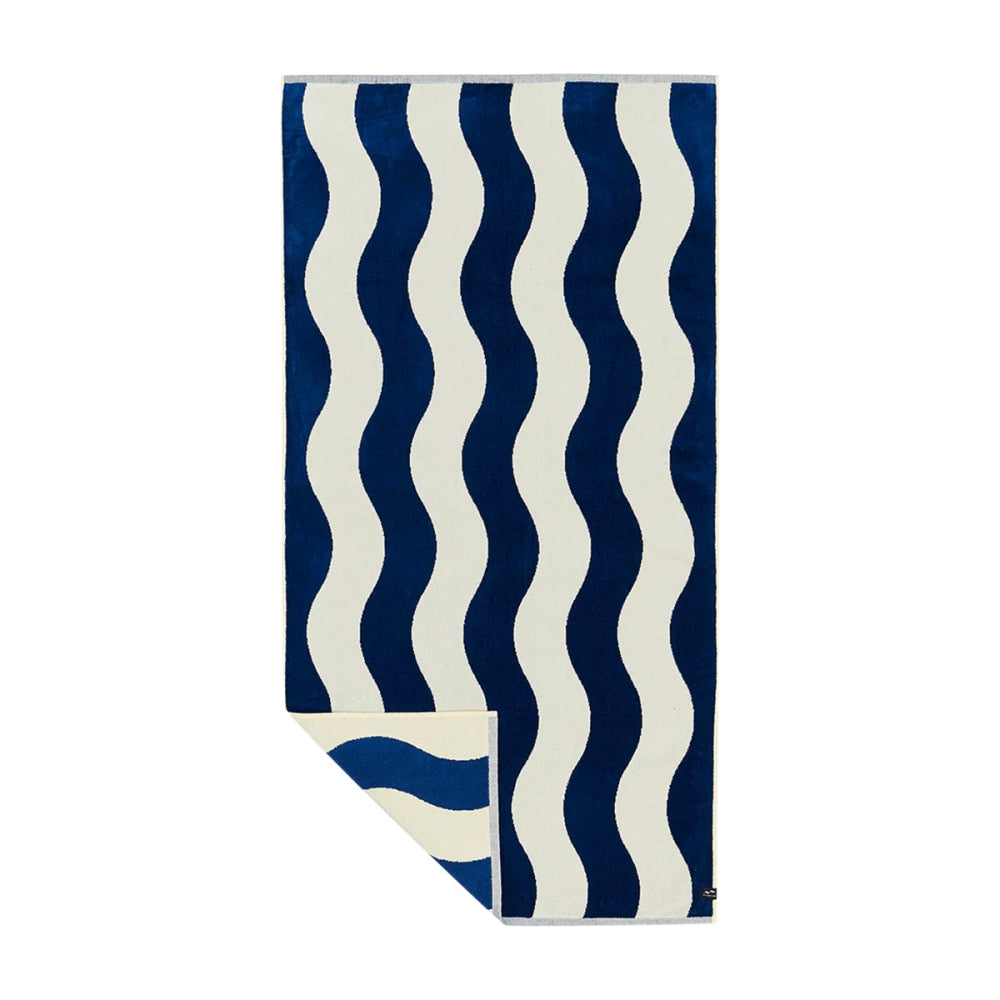 Slowtide Unisex Slowtide Stripe Picnic Towels in Blue Color