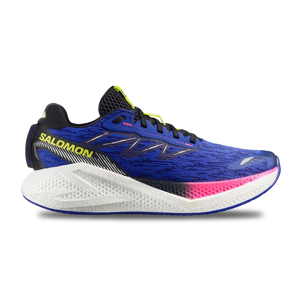 Salomon Mens Aero Glide 4 Running Shoes in Blue Color