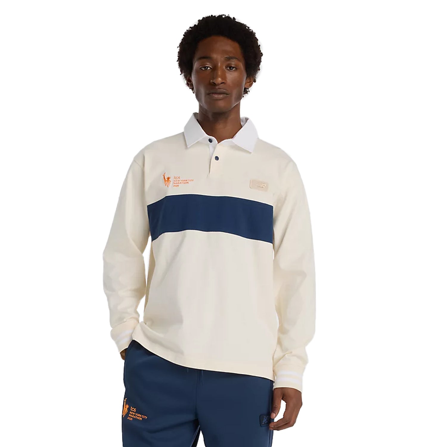 NYC MAR RUGBY SHIRT | WHITE-PEF