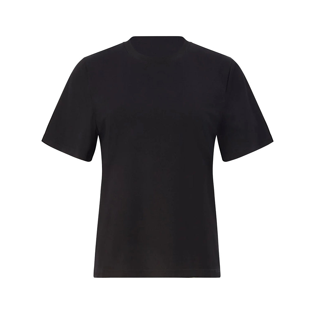 T.W.I.N. Womens Mod Shirt Tops in Black Color