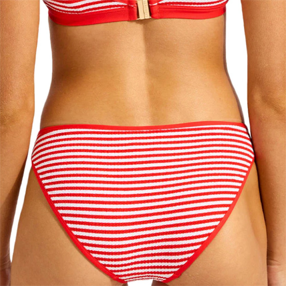 Seafolly Womens Hipster Pant Swimsuits in Red Color