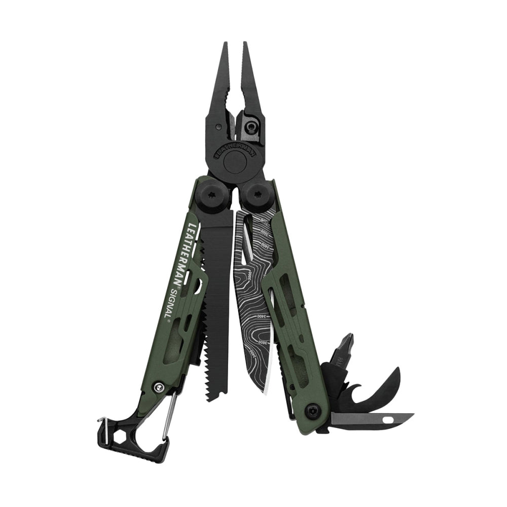 Leatherman Signal Green Topo | GREEN TOPO – Paragon Sports