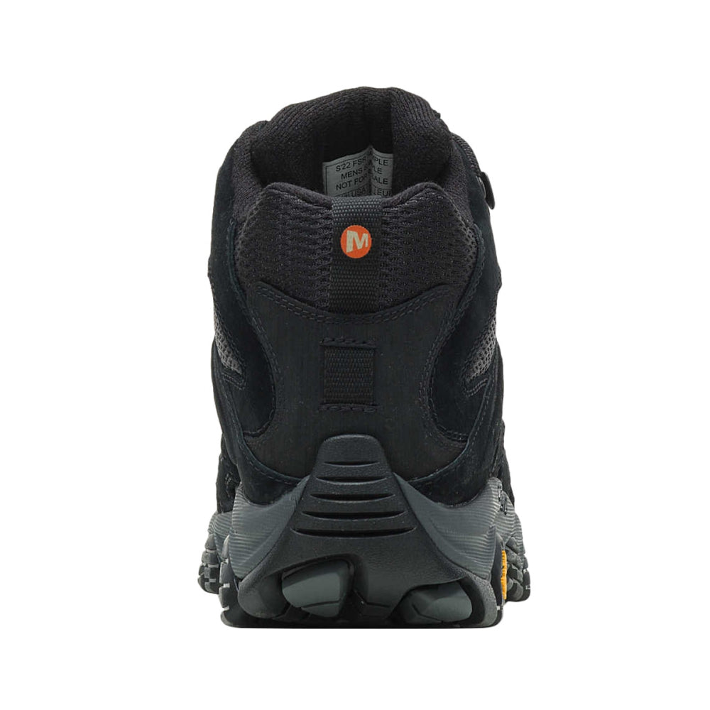 Merrell Mens Moab 3 Mid Boots in Black Color