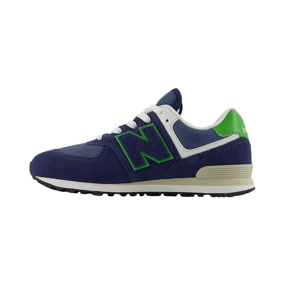 New Balance Kids 574 Sneakers in Blue Color