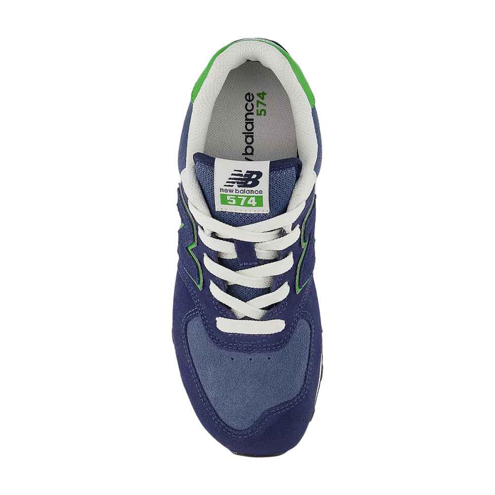 New Balance Kids 574 Sneakers in Blue Color