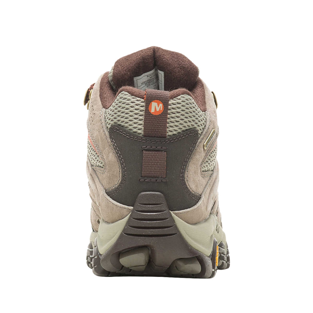 Merrell Womens Moab 3 Mid Waterproof Boots in Brown Color
