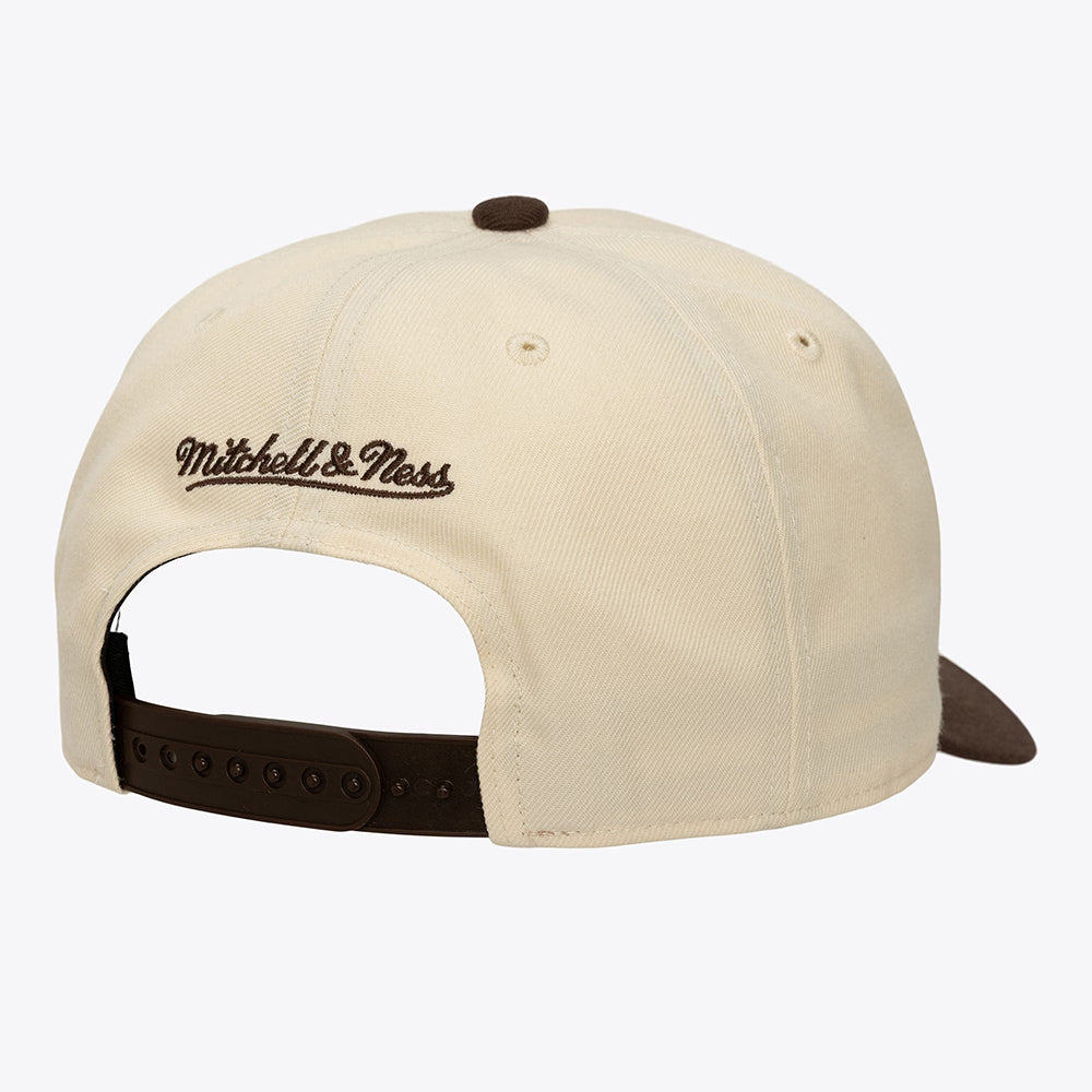 Mitchell And Ness Unisex new york yankees Fshn 2T Bsc Pro Snpb Fan Apparel in Brown Color