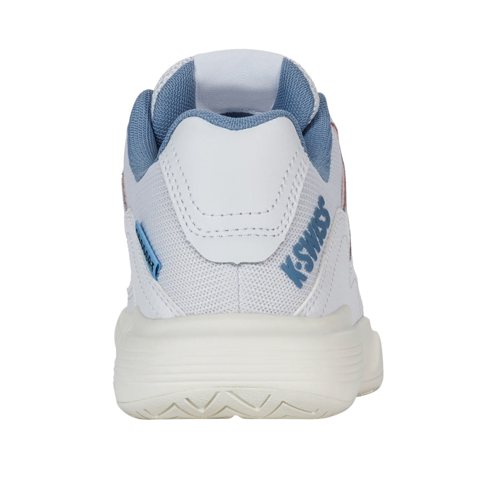 K-Swiss Womens Tura Team Tennis Shoes in White Color