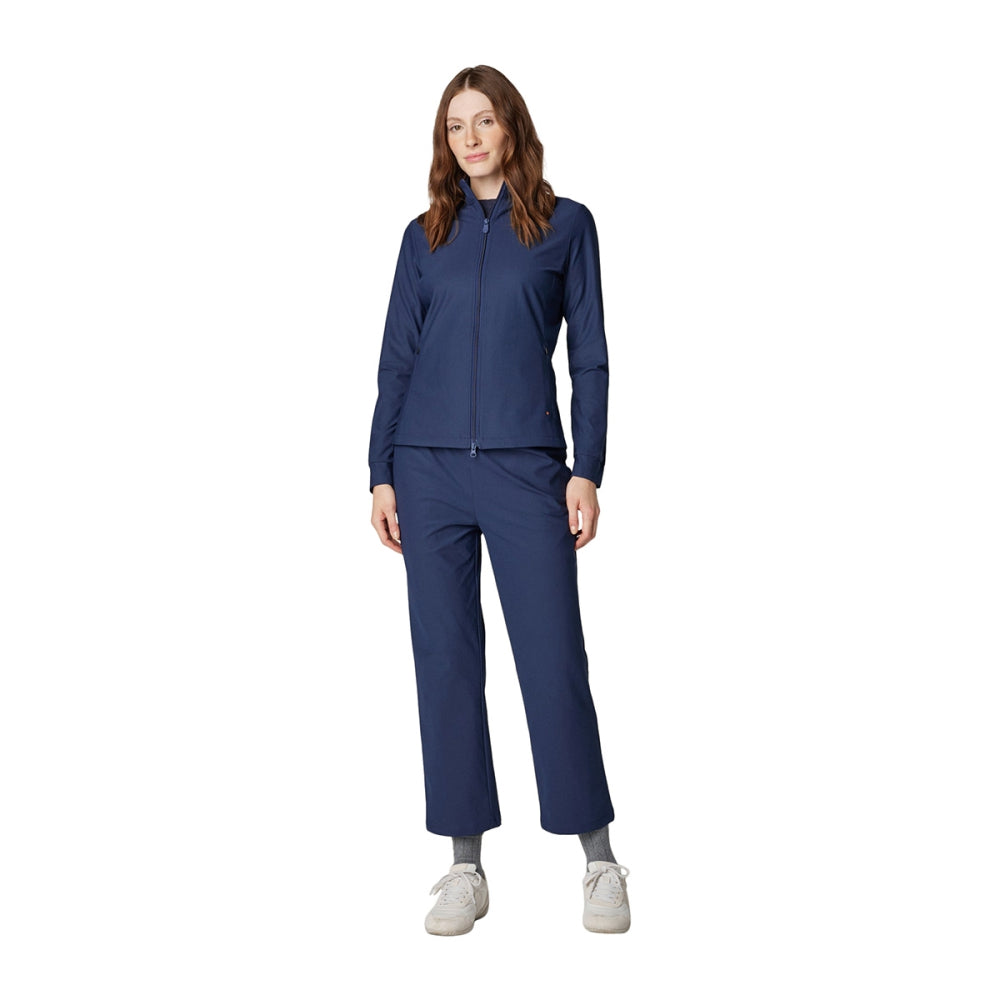 Save The Duck Womens Pella Jkt Pullover in Blue Color