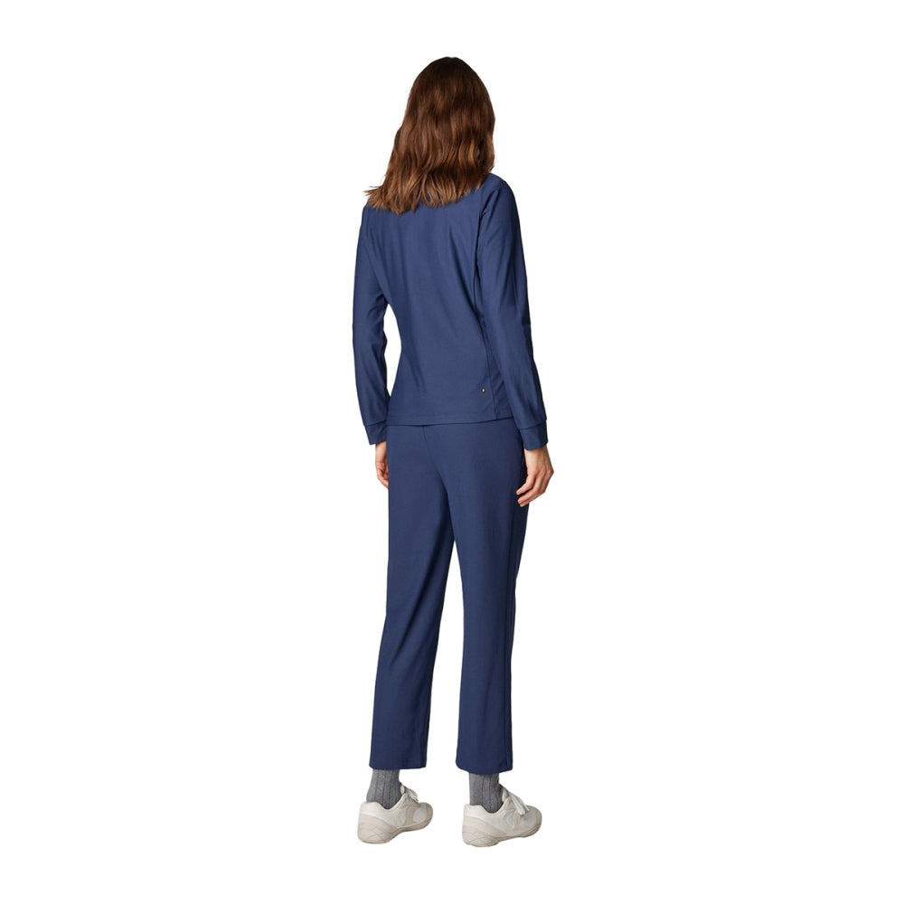 Save The Duck Womens Pella Jkt Pullover in Blue Color