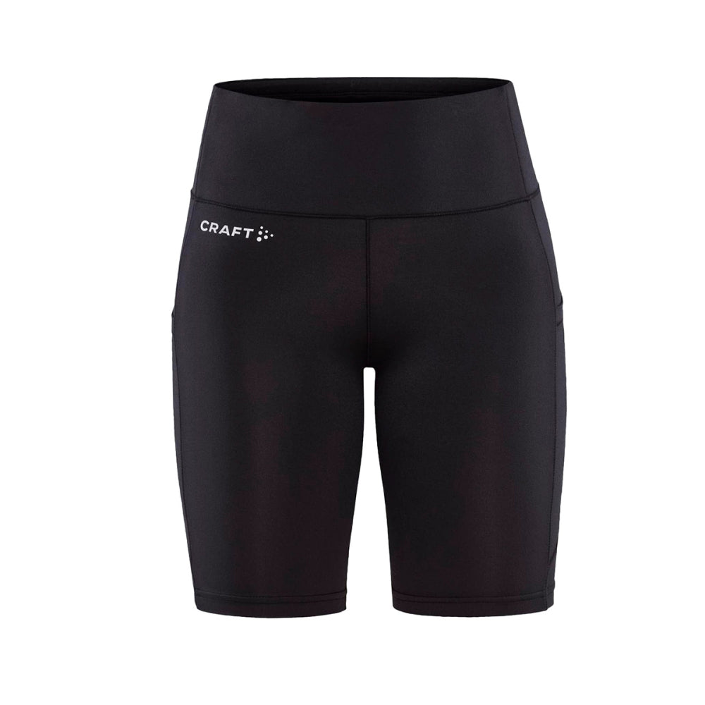 Craft Womens Adv Essence Short Tigh Shorts in Black Color