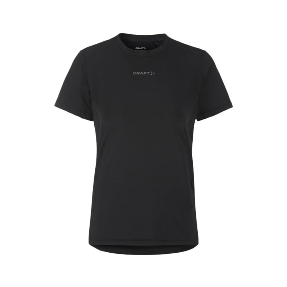 Craft Womens Adv Essence short sleeve Tee Tops in Black Color