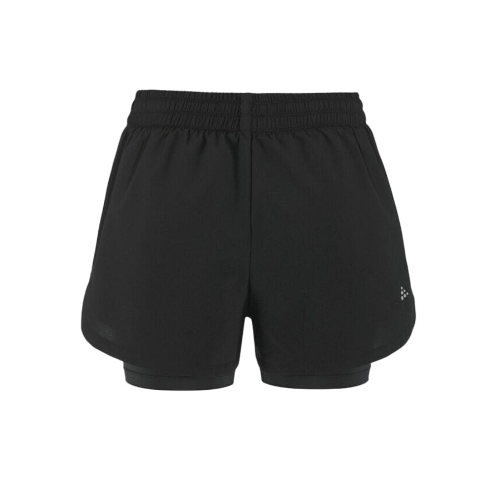 Craft Womens Adv Essence 2In1 Short in Black Color