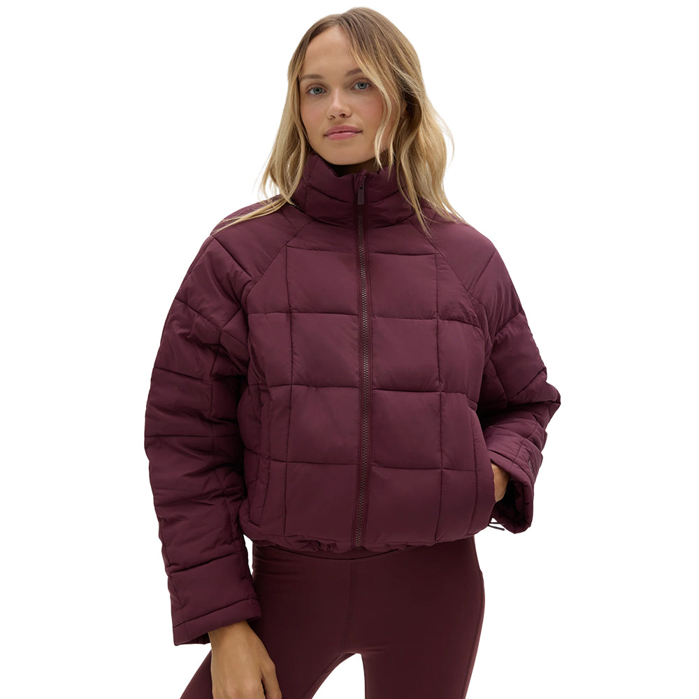 Halfdays Womens Nellie Jacket Midlayer in Red Color