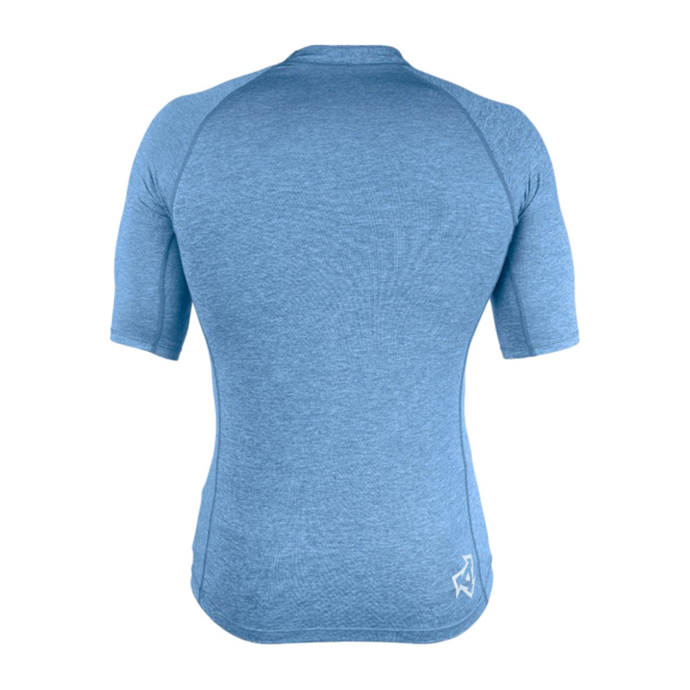 Xcel Wetsuits Mens Stretch S/S Performance Swimsuits in Blue Color