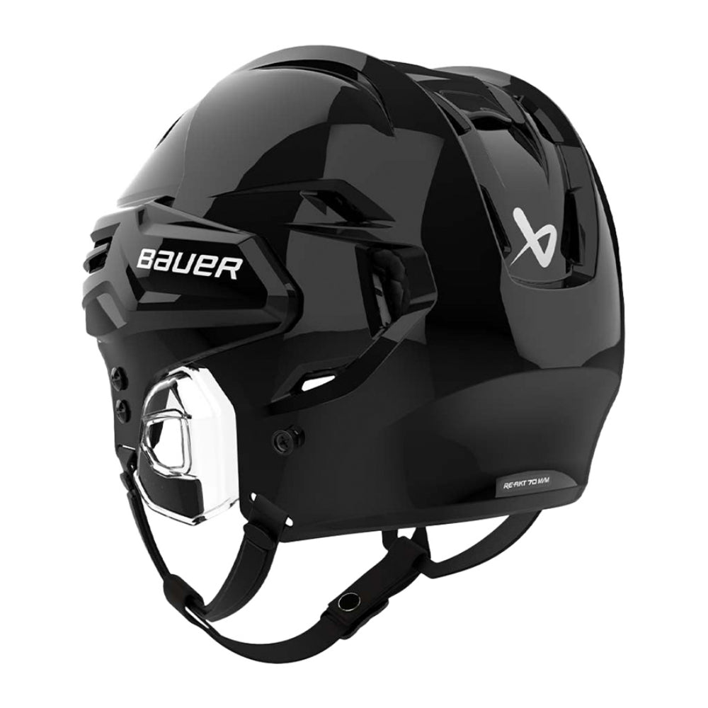Bauer Hockey Unisex S25 Re-Akt 70 Hlmt Combo Hockey Pads in Black Color