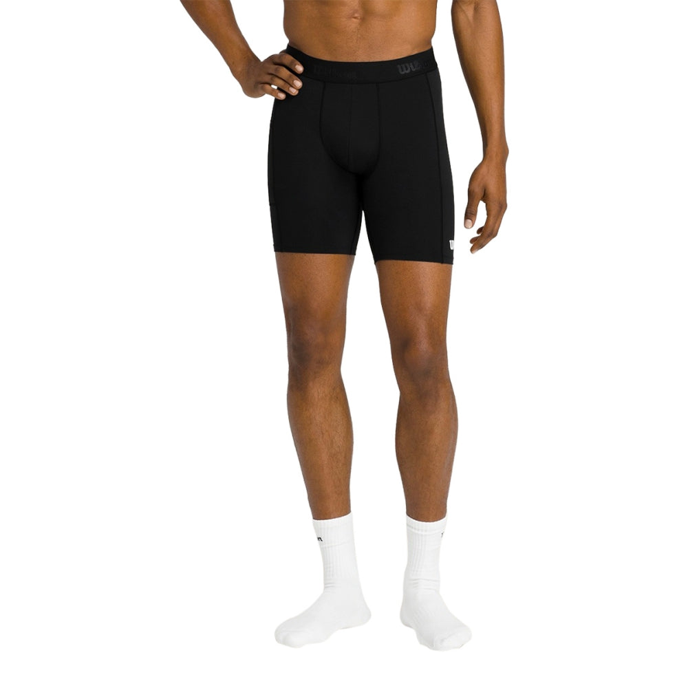 Wilson Mens Compression Short in Black Color