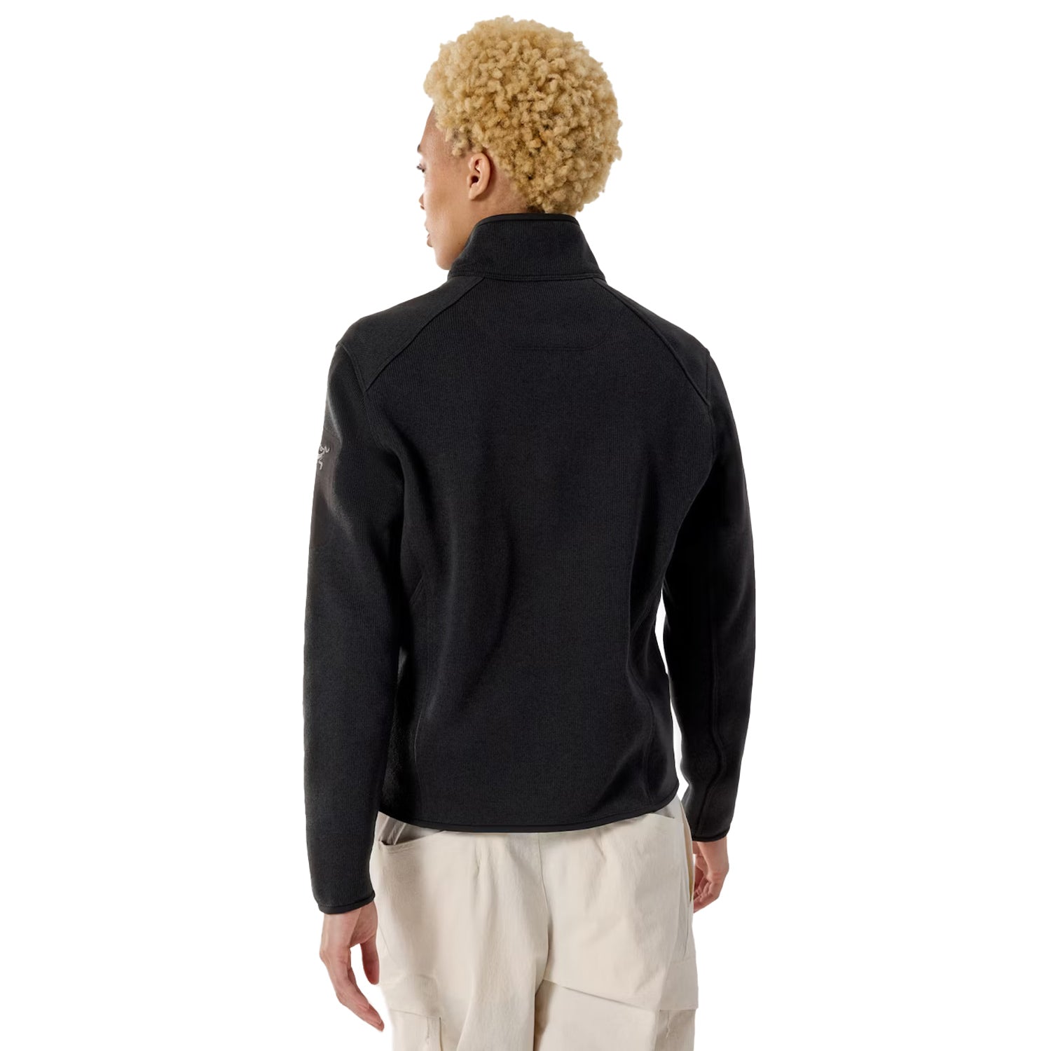 COVERT ZIP NECK W | BLACK
