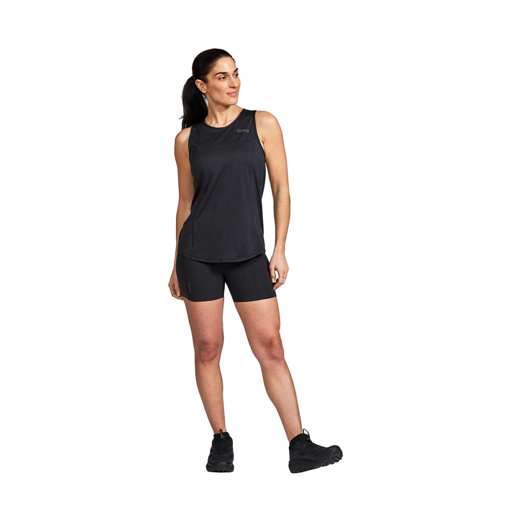 Janji Womens Run All Day Tank Tops in Black Color