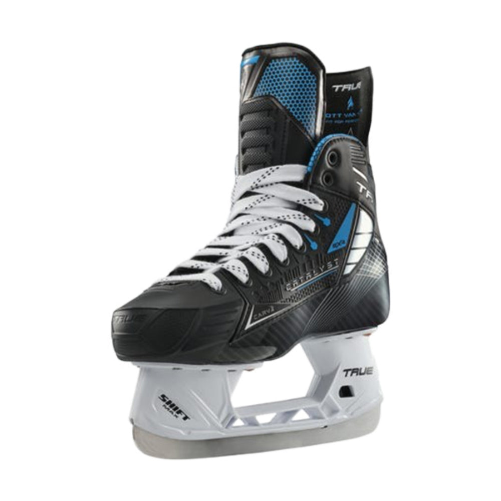 True Temper Sports Kids Cat 5X4 Kids Skate Ice Skates in Black Color