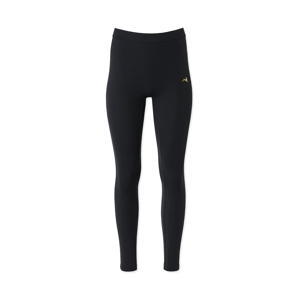 W TURNOVER TIGHTS | BLACK