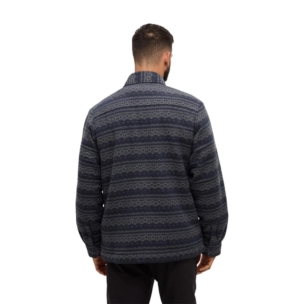 Tentree Mens Selway Jacket Midlayer in Multi Color