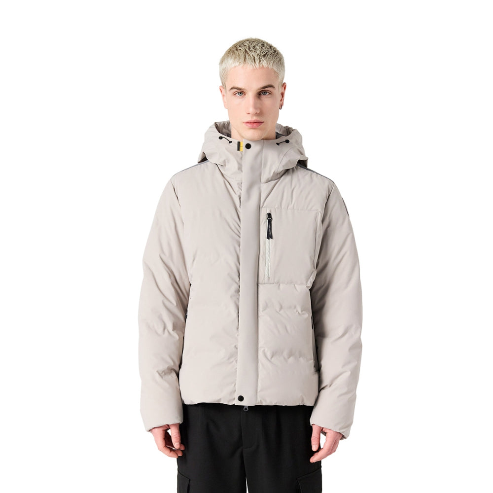 Parajumpers Mens Taiga City Coats in Grey Color