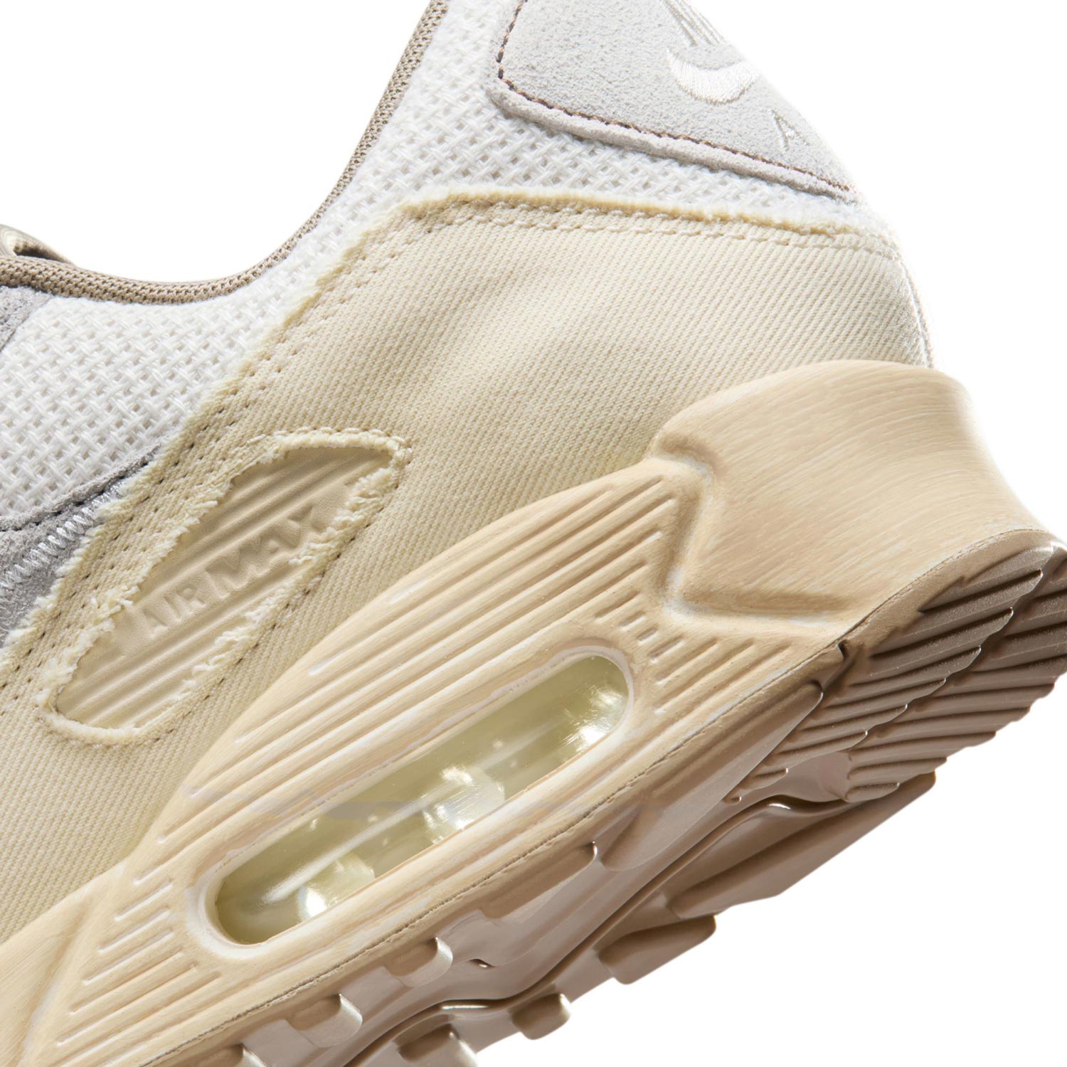 Nike Mens Air Max 90 Prm Sneakers in White Color