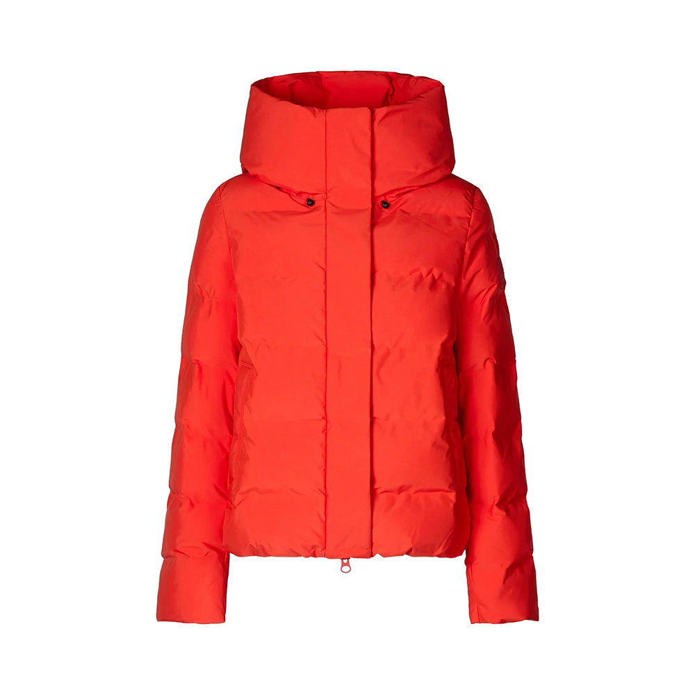 Save The Duck Womens Arena City Coats in Red Color