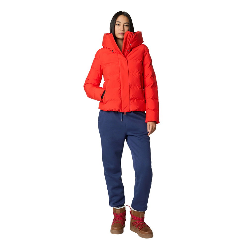 Save The Duck Womens Arena City Coats in Red Color