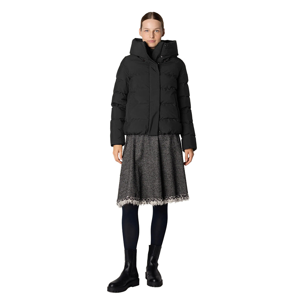 Save The Duck Womens Arena City Coats in Black Color