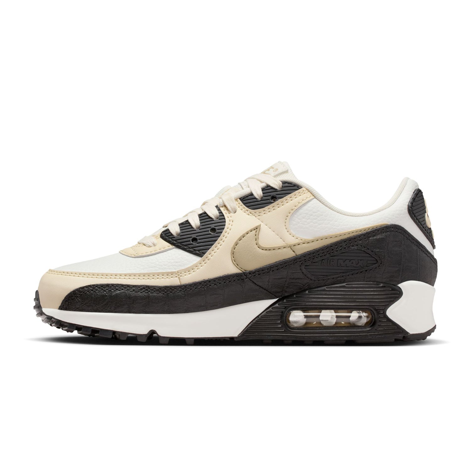 Nike Mens Nike Air Max 90 Sneakers in Black Color