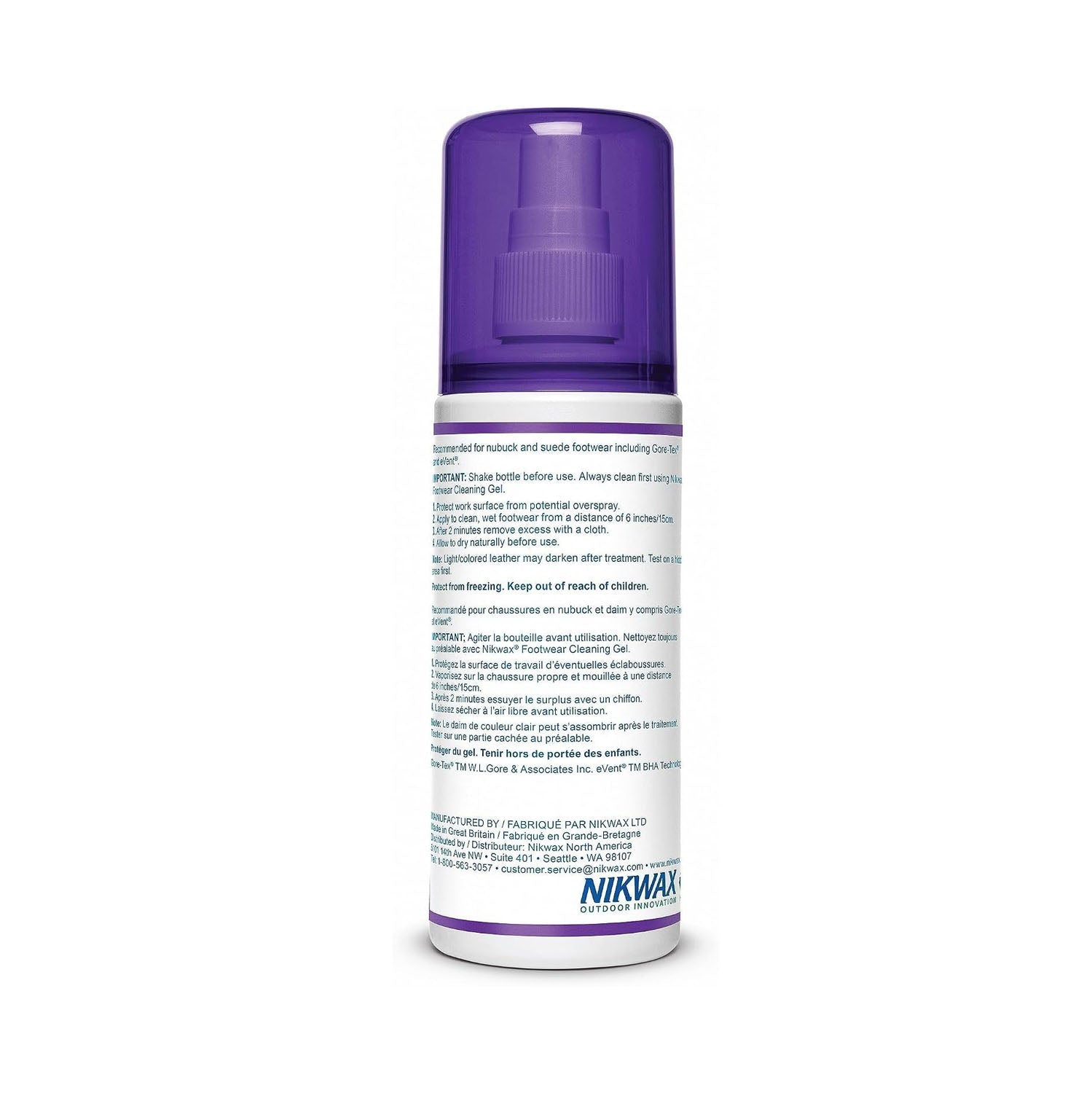 Nikwax Nubuck & Suede Spray-On Footwear Accessories in No Color