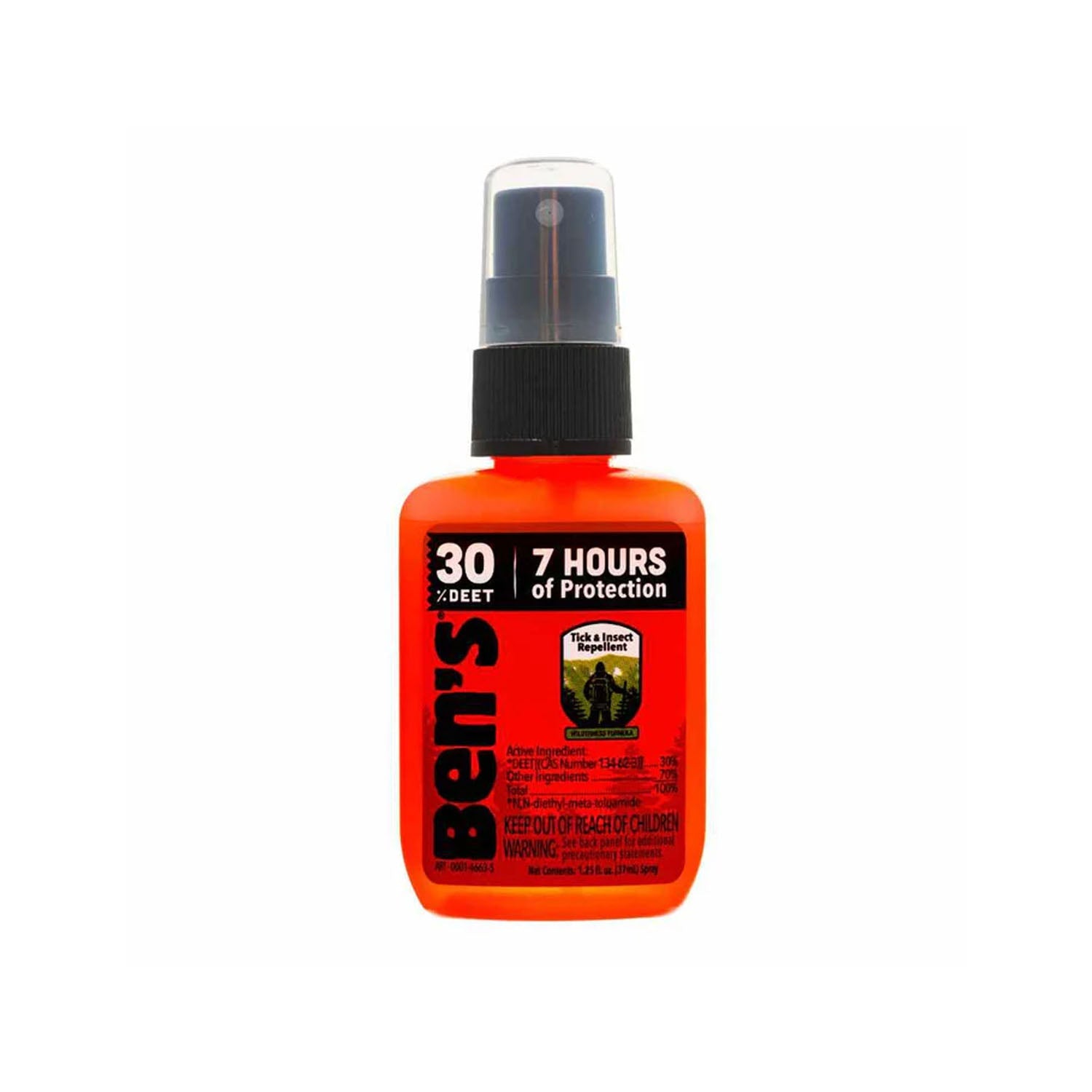 Adventure Medical Kits Bens 30% 1.25Oz Pump Bug Repellant in Orange Color