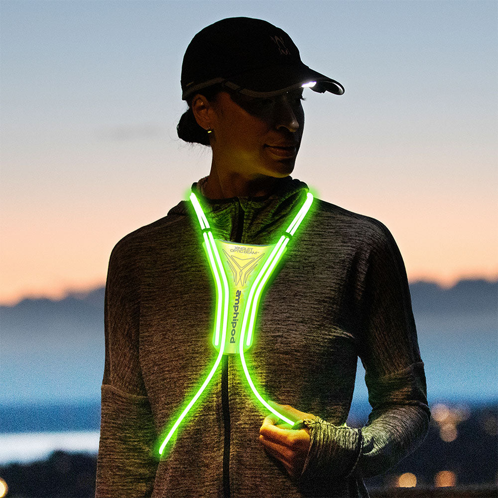 Amphipod Unisex Xinglet Optic Beam Max Running Accessories in Yellow Color