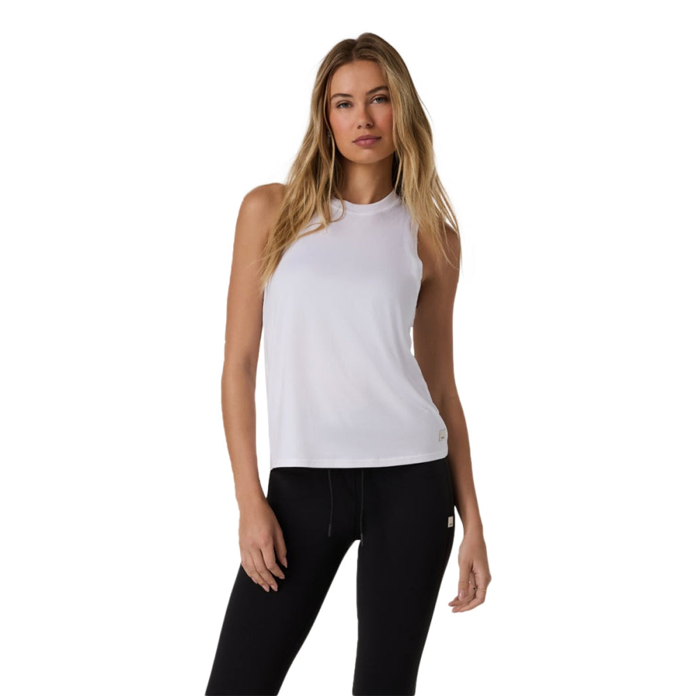 Vuori Womens Energy Top Long Tops in White Color
