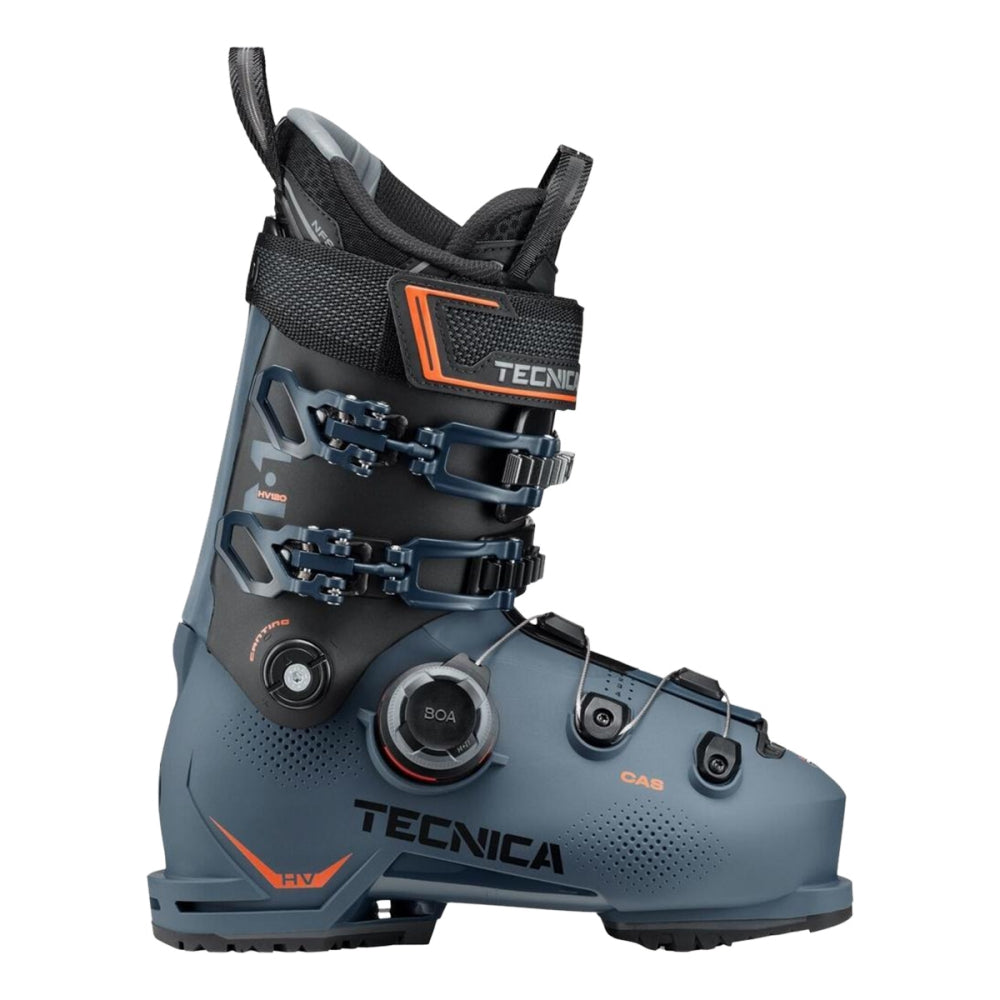 Tecnica Mens Mach BOA Hv 120 25/26 Ski Boots in Blue Color