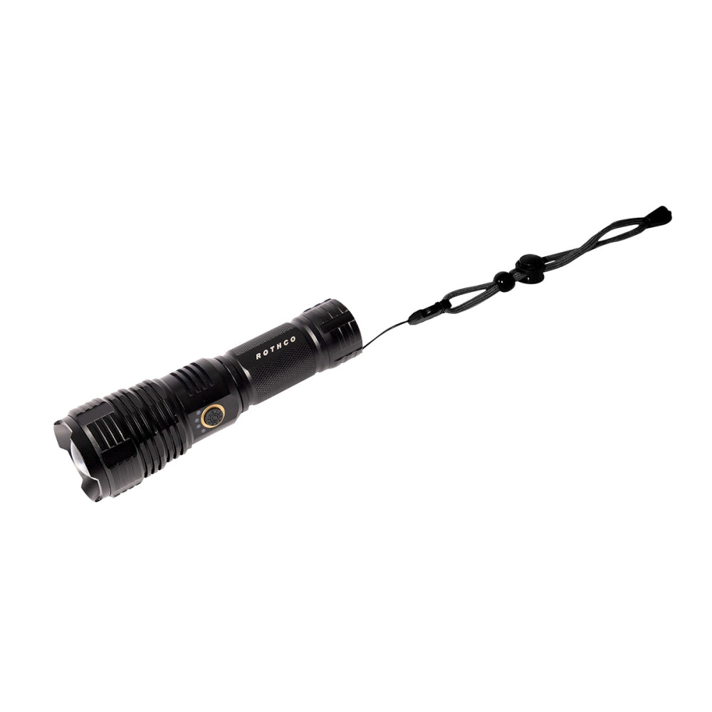 Rothco Recharge Tctl Duty W Zm Flashlights in Black Color
