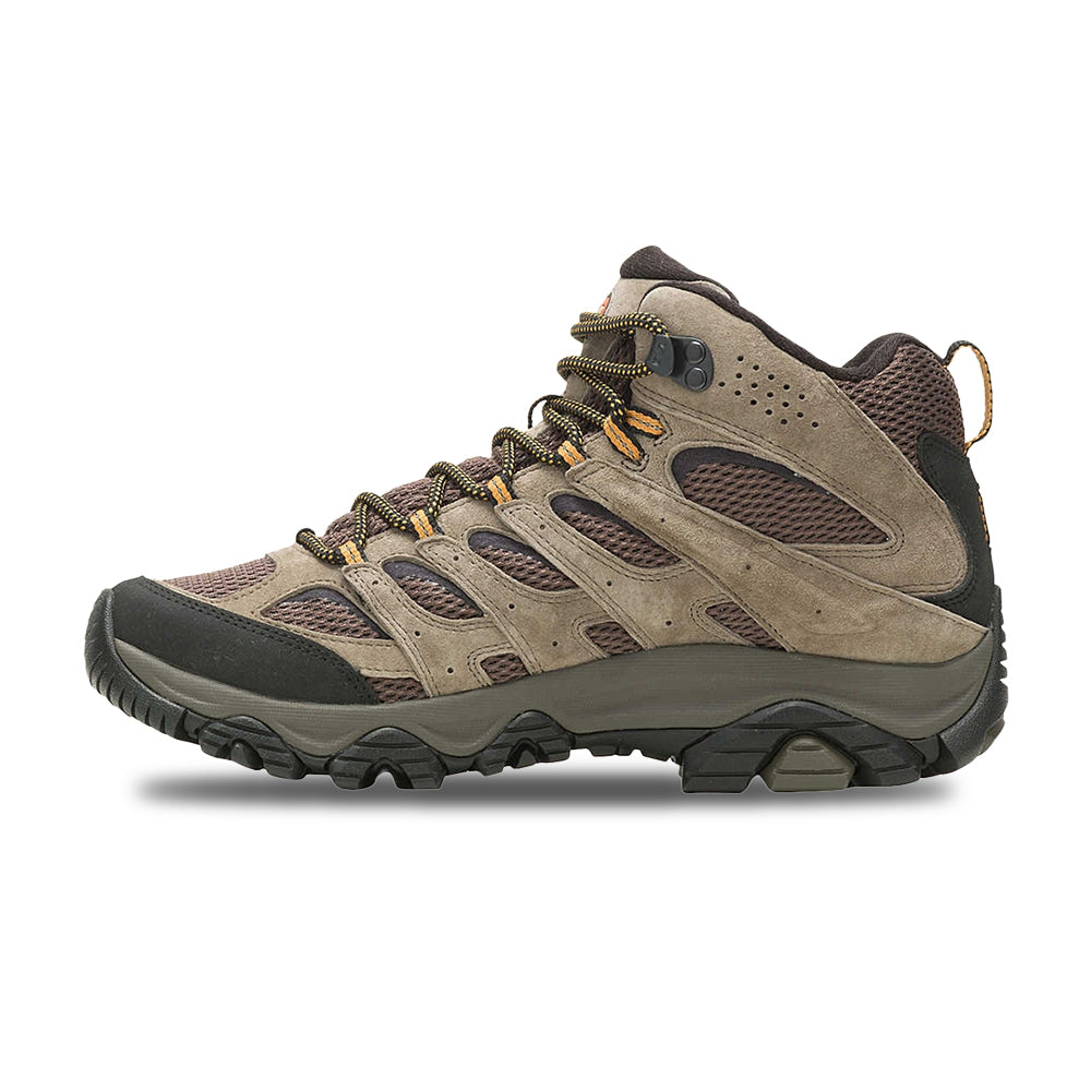 Merrell Mens Moab 3 Mid Boots in Brown Color