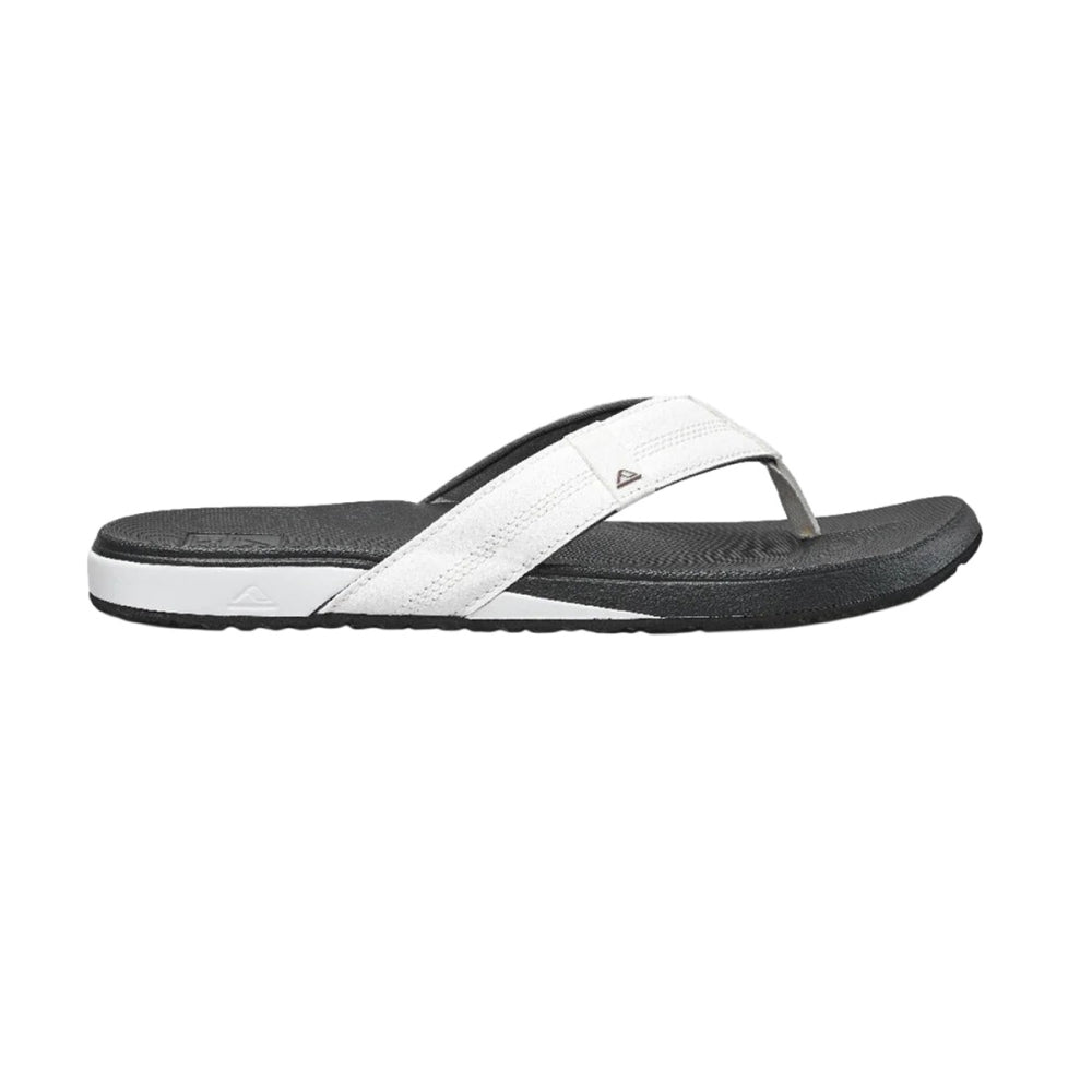 Reef Mens Cushion Phantom Flip-Flops in White Color