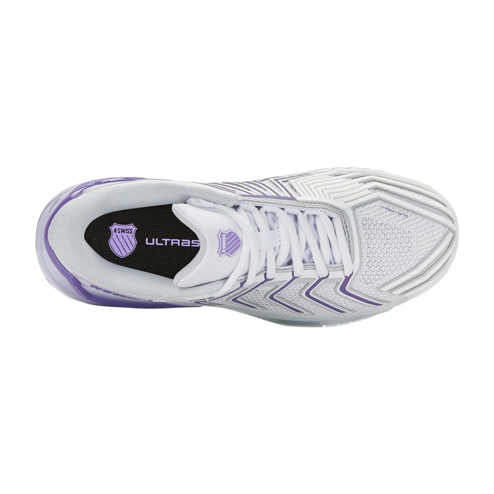 K-Swiss Womens Ultra Shot 4 Tennis Shoes in White Color