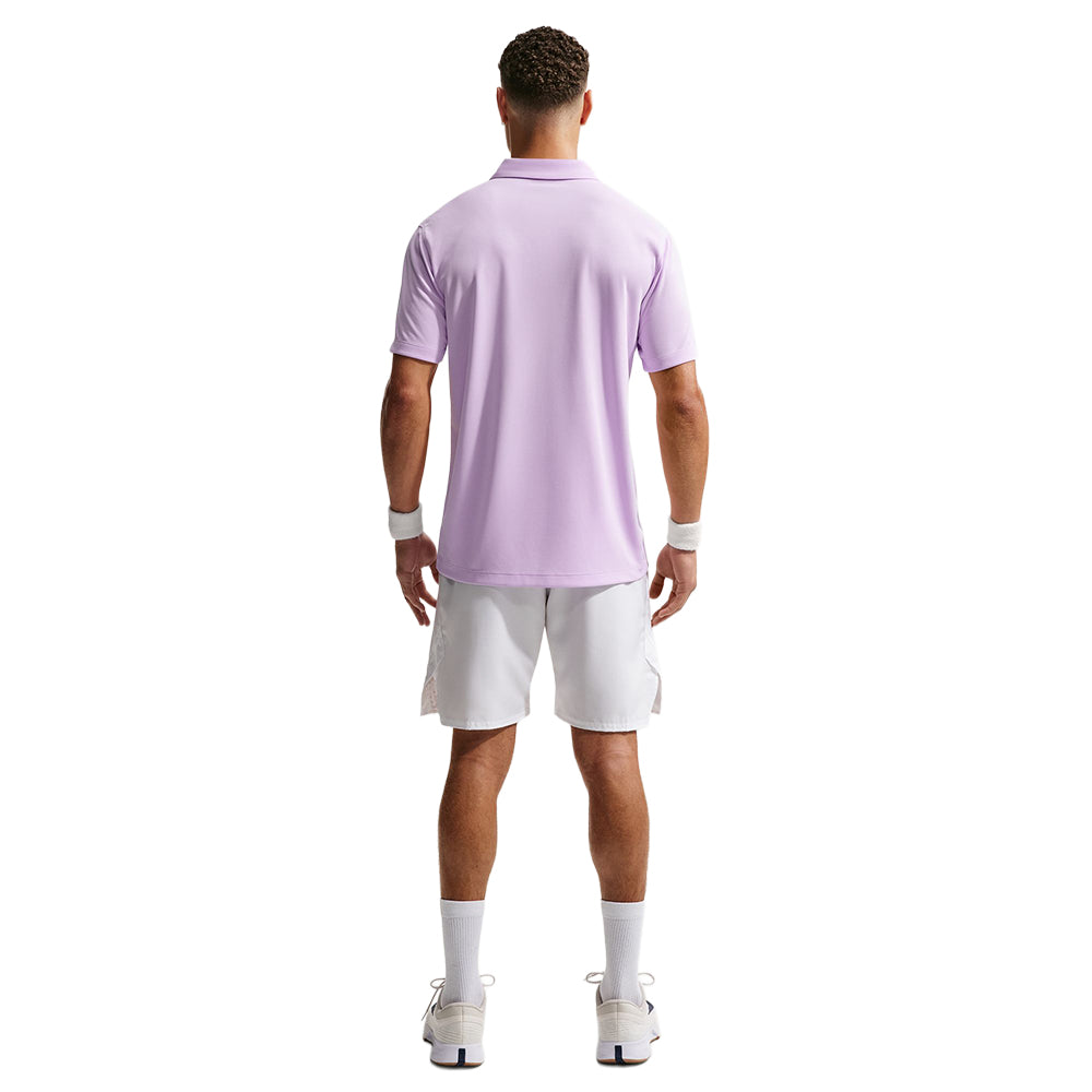 Nike Mens Dri-FIT Polo Tops in Purple Color