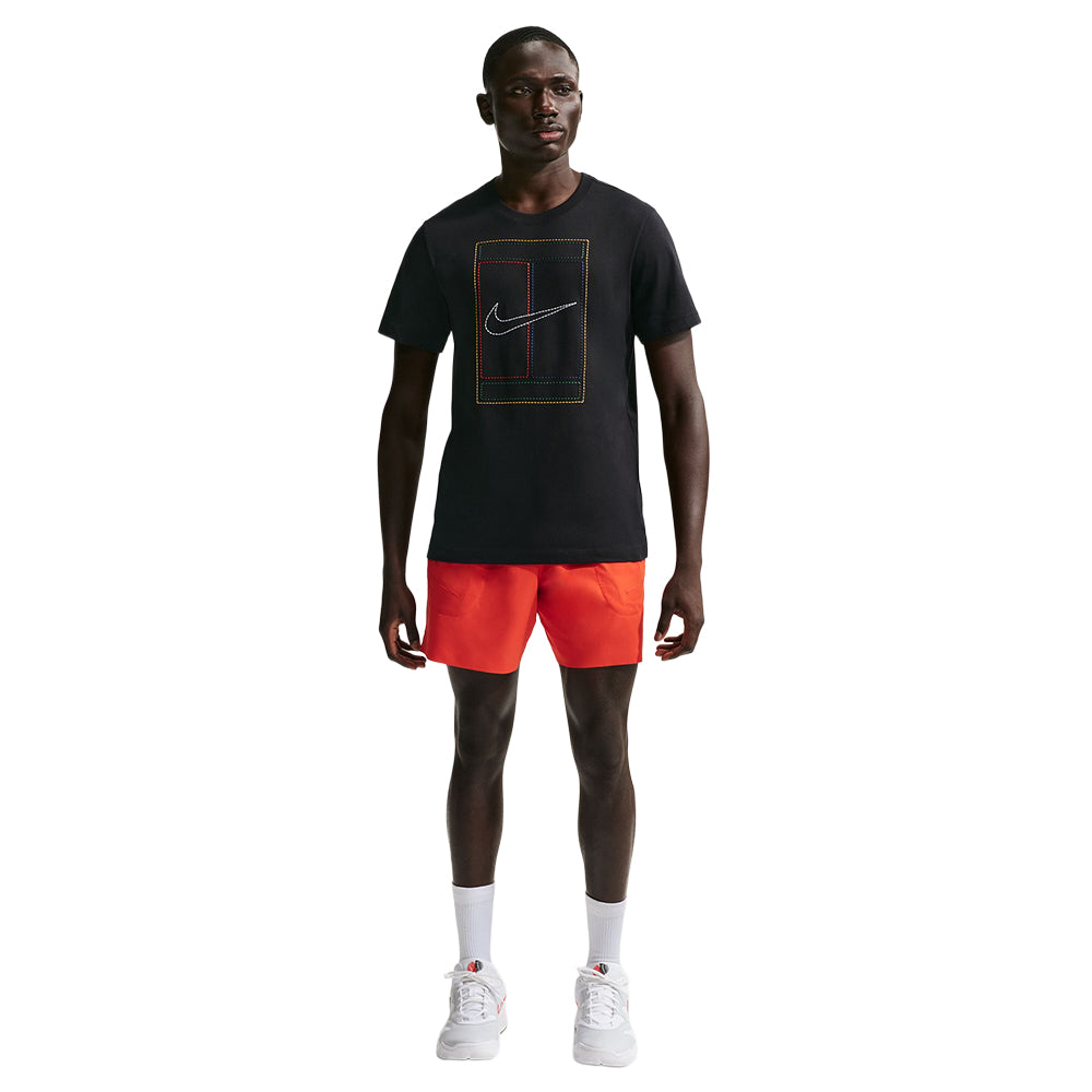 Nike Mens Std Heritage Tee Tops in Black Color