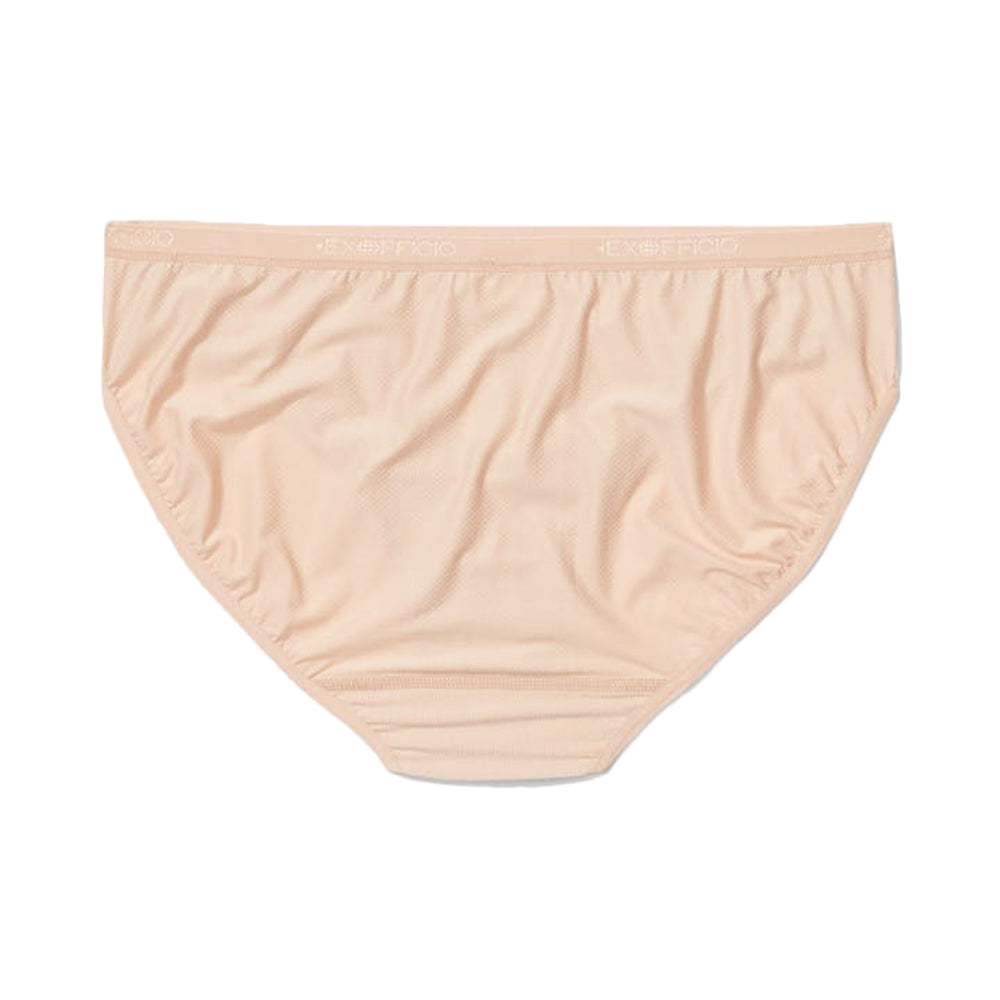 Ex Officio Womens Give N Go Bikini Brie Underwear in Khaki Color