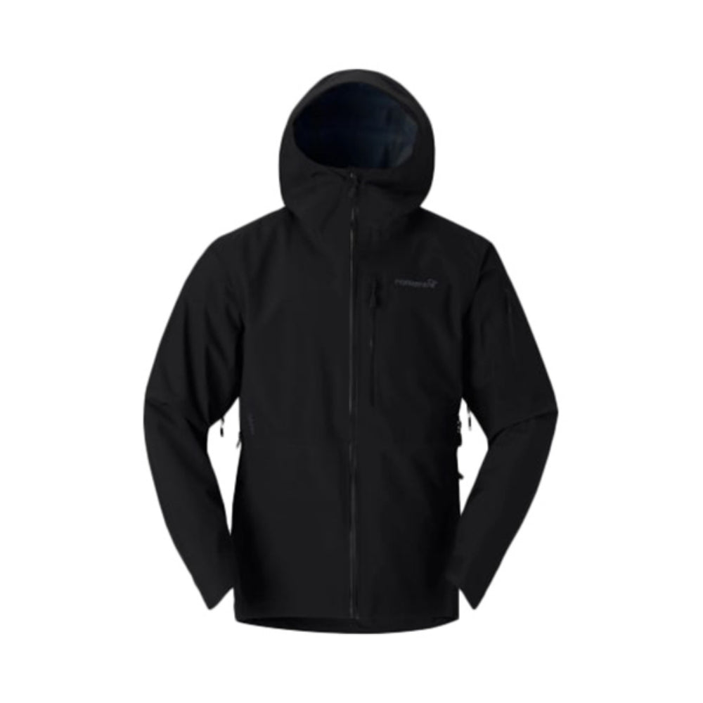 Norrona Mens Lofoten Gore Jacket Shells in Black Color
