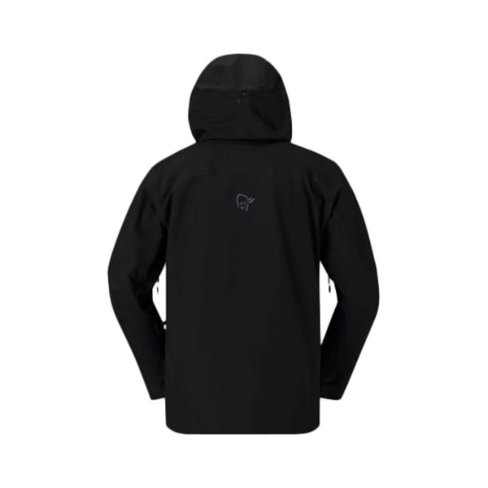 Norrona Mens Lofoten Gore Jacket Shells in Black Color