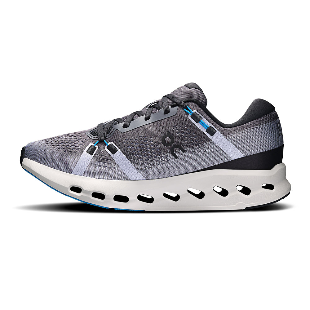 On Mens Cloudsurfer 2 Running Shoes in Black Color